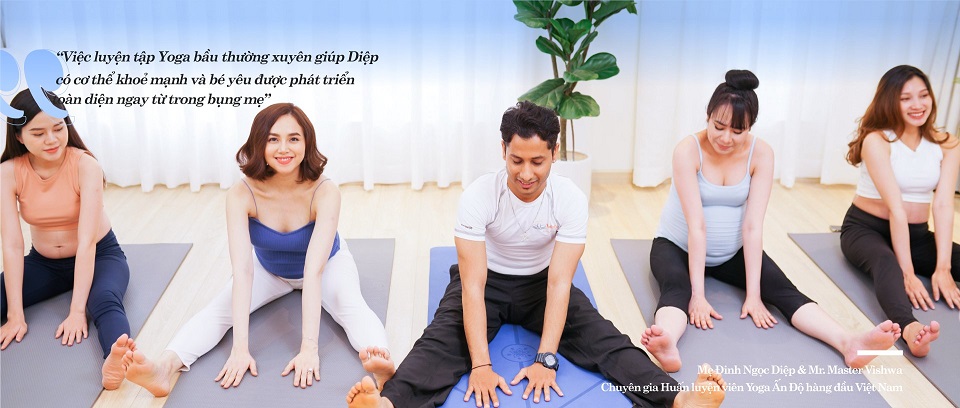 Yoga cho bà bầu 3 tháng cuối