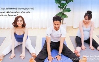 Yoga cho bà bầu 3 tháng cuối