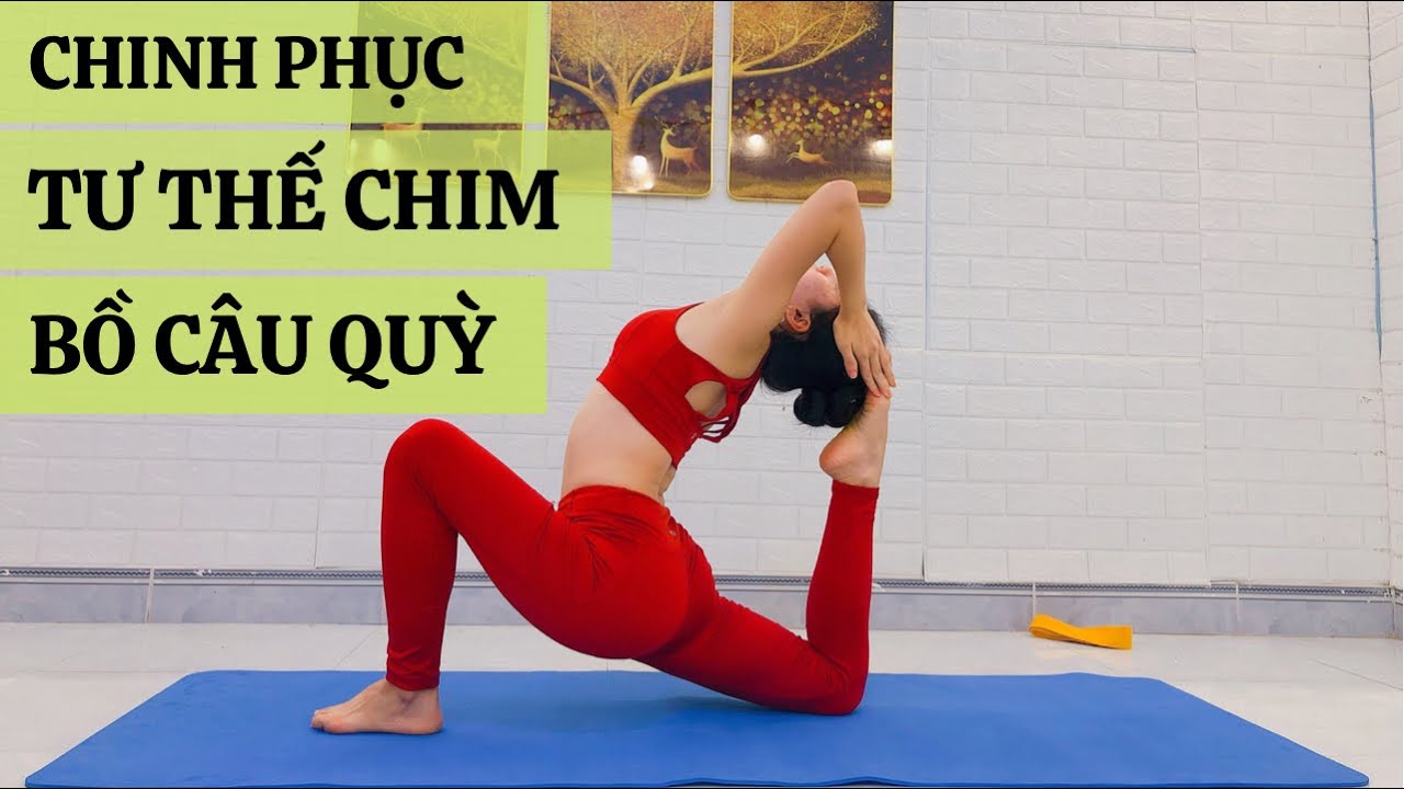 Tư thế yoga bồ câu - Chìa khóa giải phóng sự căng thẳng